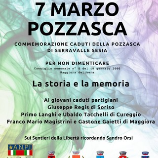 Pozzasca, “La storia e la memoria”: camminata e commemorazione dei caduti partigiani di Serravalle Sesia Pozzasca, “La storia e la memoria”: camminata e commemorazione dei caduti partigiani di Serravalle Sesia