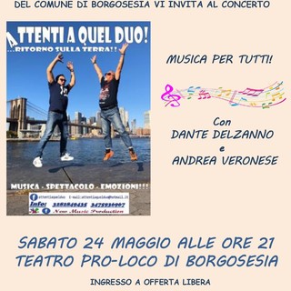 Concerto “Musica per Tutti!” a Borgosesia: solidarietà con l'associazione IGEA