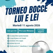 Rimasco, oggi il torneo bocce “Lui e Lei” in piazza delle Seggiovie Rimasco, oggi il torneo bocce “Lui e Lei” in piazza delle Seggiovie