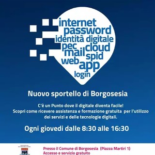 Borgosesia, attivo lo Sportello di Facilitazione Digitale