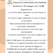 A Plello “Torte, giochi e fantasia”: gara di torte e attività per bambini