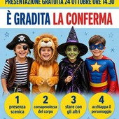 Borgosesia, domani la presentazione gratuita del laboratorio “Teatro Gioco” per bambini Borgosesia, domani la presentazione gratuita del laboratorio “Teatro Gioco” per bambini