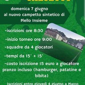Plello: domani 7 giugno il 1° Torneo di Calcetto sul nuovo campo sintetico