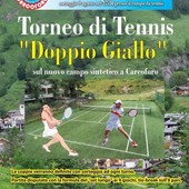Carcoforo, torneo di tennis “Doppio Giallo” sul nuovo campo sintetico Carcoforo, torneo di tennis “Doppio Giallo” sul nuovo campo sintetico