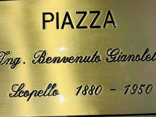 Scopello intitola una piazza all’ingegner Benvenuto Gianoletti Scopello intitola una piazza all’ingegner Benvenuto Gianoletti