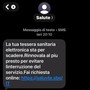 Falso SMS sulla tessera sanitaria, Baglione avverte: «Non cliccate, è una truffa» Falso SMS sulla tessera sanitaria, Baglione avverte: «Non cliccate, è una truffa»