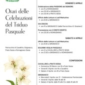 Triduo Pasquale, ecco gli orari delle celebrazioni tra Cavallirio, Grignasco, Prato Sesia e Romagnano Triduo Pasquale, ecco gli orari delle celebrazioni tra Cavallirio, Grignasco, Prato Sesia e Romagnano