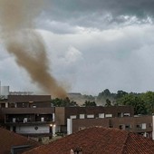 Tornado a Torino, perché è corretto chiamarlo così, la spiegazione del meteorologo, Foto di Andrea Vuolo