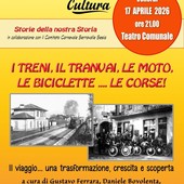 Serravalle Sesia, una serata tra memoria e viaggio con “I treni, il tranvai, le moto, le biciclette… le corse!”