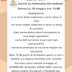 A Plello “Torte, giochi e fantasia”: gara di torte e attività per bambini