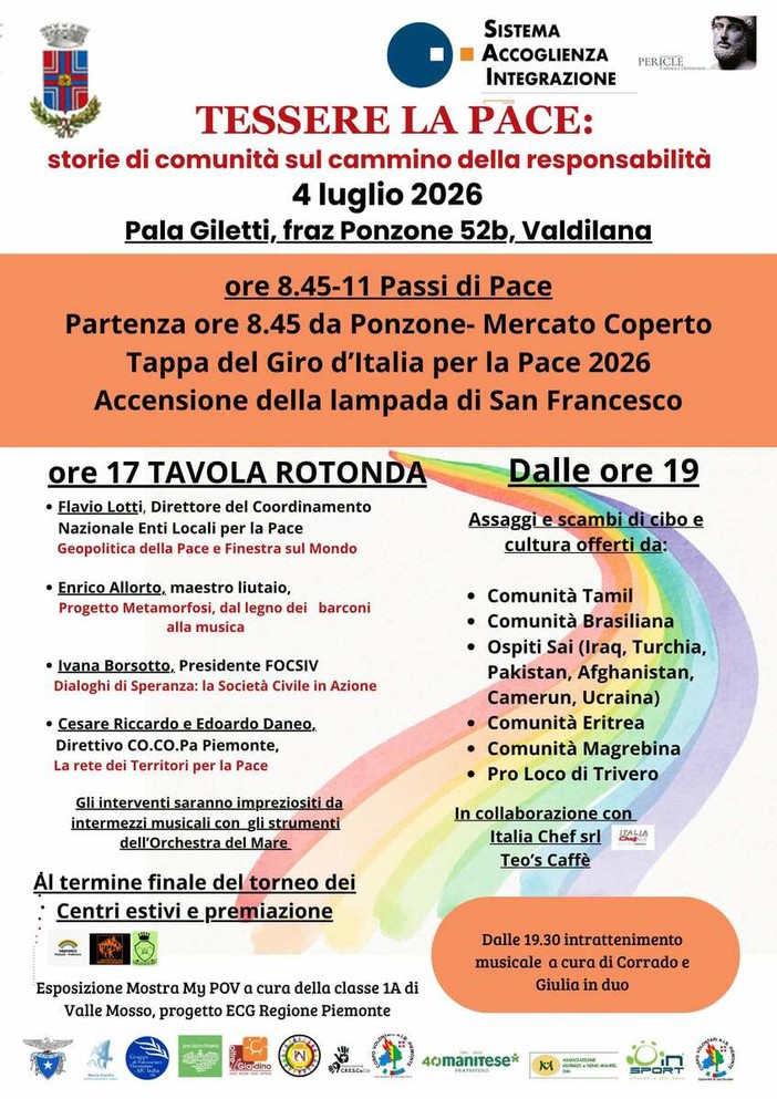 Essere la Pace, incontro a Valdilana: focus su ruolo della società civile e l’importanza delle comunità Essere la Pace, incontro a Valdilana: focus su ruolo della società civile e l’importanza delle comunità
