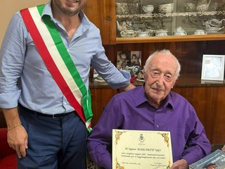 Quarona festeggia i 100 anni di Ugo Marchetti