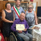 Quarona festeggia i 100 anni di Ugo Marchetti Quarona festeggia i 100 anni di Ugo Marchetti