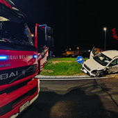 Scontro tra 2 auto a Borgosesia, due persone in ospedale