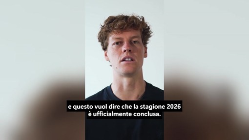Stagione finita per Sinner, il video annuncio: "Ho bisogno di cure per il ginocchio"