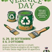Prato Sesia, tre giornate dedicate al corretto conferimento di vernici e smalti