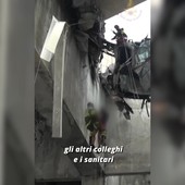 Otto anni fa il crollo del Ponte Morandi, il ricordo del vigile del fuoco: "Sembrava caduta una bomba"