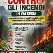 Valsesia, richiamo alla prevenzione contro gli incendi boschivi Valsesia, richiamo alla prevenzione contro gli incendi boschivi
