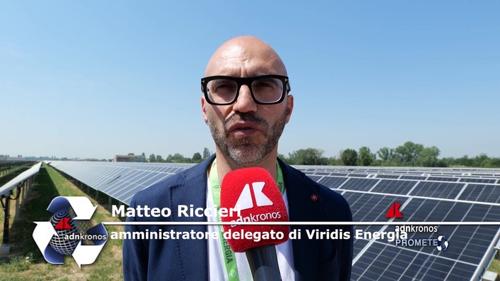 Energia: Riccieri (Viridis), 'a Poviglio fotovoltaico che produce circa 16 GWh l'anno di energia elettrica rinnovabile' Energia: Riccieri (Viridis), 'a Poviglio fotovoltaico che produce circa 16 GWh l'anno di energia elettrica rinnovabile'