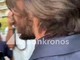 Il bacio tra Leonardo Maria Del Vecchio e Sara Soldati, finisce la contesa sulla figlia