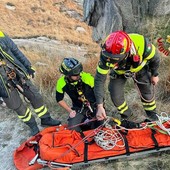 Dal Nord/Ovest, Mottarone: maxi addestramento dei Vigili del Fuoco tra rocce e soccorsi in quota FOTO Dal Nord/Ovest, Mottarone: maxi addestramento dei Vigili del Fuoco tra rocce e soccorsi in quota FOTO