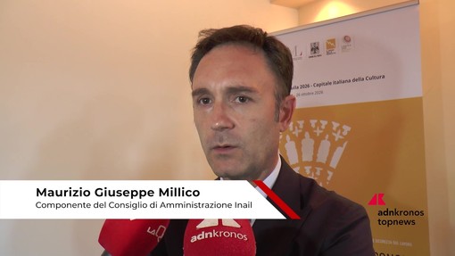 Millico (Inail): "Prevenzione e innovazione a tutela lavoratori" Millico (Inail): "Prevenzione e innovazione a tutela lavoratori"
