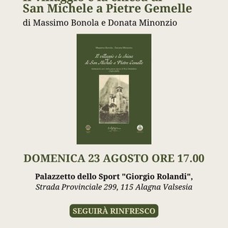Alagna, un libro racconta il villaggio e la chiesa di San Michele a Pietre Gemelle