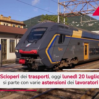 Trasporti, al via una settimana di scioperi