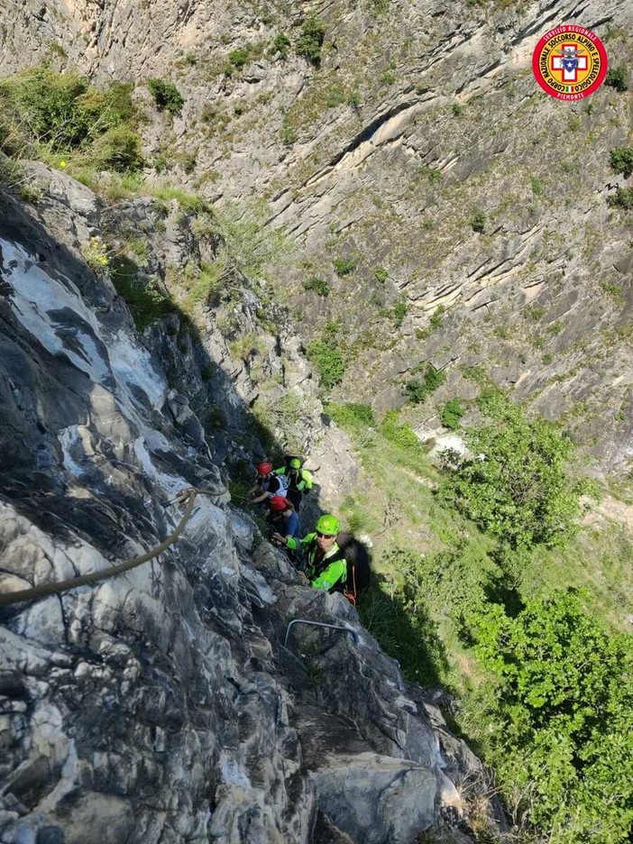 Dal Nord-ovest, cade dalla via ferrata: soccorsa un'escursionista a Bussoleno (TO) Dal Nord-ovest, cade dalla via ferrata: soccorsa un'escursionista a Bussoleno (TO)