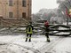Neve, maltempo e danni nel Vercellese: oltre 40 interventi dei Vigili del Fuoco