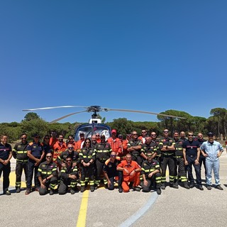 Vigili del Fuoco italiani in missione nel Sud della Francia, presente anche un biellese