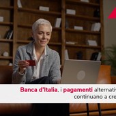 Pagamenti digitali in Italia continuano a crescere in Italia, i dati di Bankitalia