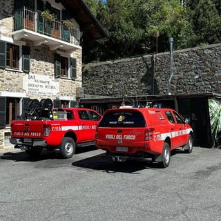 Perde l'orientamento nei boschi del Bocchetto Sessera, soccorso dai Vigili del Fuoco (foto di repertorio)