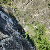 Dal Nord-ovest, cade dalla via ferrata: soccorsa un'escursionista a Bussoleno (TO)