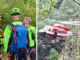 Valsessera, recuperato l'uomo caduto nel torrente: l'operazione dei Vigili del Fuoco