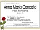 Anna Maria Concato, ved. Fontana
