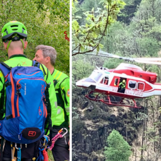 Valsessera, recuperato l'uomo caduto nel torrente: l'operazione dei Vigili del Fuoco