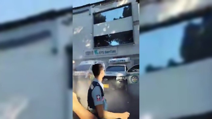 Terremoto in Colombia, urla di terrore a Cali: crolla una struttura sanitaria Terremoto in Colombia, urla di terrore a Cali: crolla una struttura sanitaria