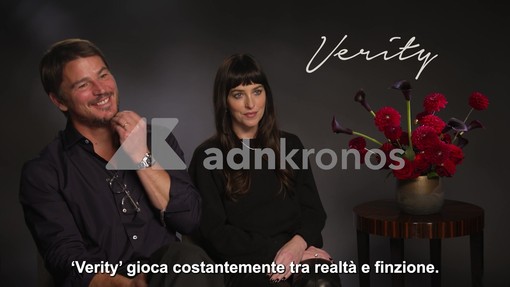 'Verity', Dakota Johnson e Josh Hartnett: "A volte i personaggi ci seguono nei sogni" 'Verity', Dakota Johnson e Josh Hartnett: "A volte i personaggi ci seguono nei sogni"