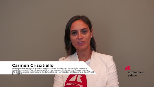 Tumori, seno: Criscitiello (Aiom), 'con test genomico chemioterapia solo a chi ne beneficia' Tumori, seno: Criscitiello (Aiom), 'con test genomico chemioterapia solo a chi ne beneficia'