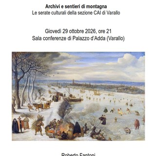 CAI Varallo, al via le “Serate culturali”: primo incontro dedicato al clima e alle comunità dell’Alta Valsesia