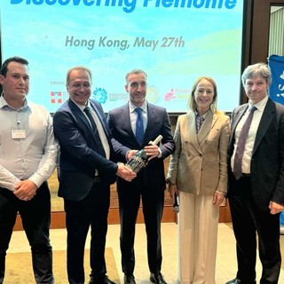 Piemonte a Hong Kong, Bongioanni: “Mostrati i vini e i sapori del Piemonte, una vetrina con operatori fondamentali di un mercato strategico”