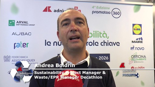 Boldrin (Decathlon): "Coniughiamo sostenibilità ambientale e sociale con lunga vita prodotti e accessibilità" Boldrin (Decathlon): "Coniughiamo sostenibilità ambientale e sociale con lunga vita prodotti e accessibilità"