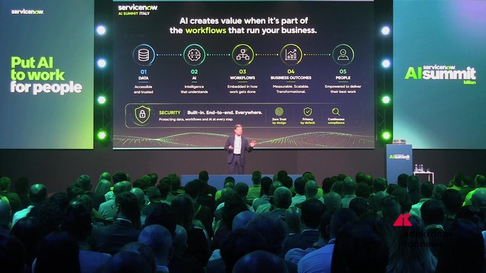 Ai, a Milano ServiceNow insegna alle aziende ad adottare l'innovazione Ai, a Milano ServiceNow insegna alle aziende ad adottare l'innovazione