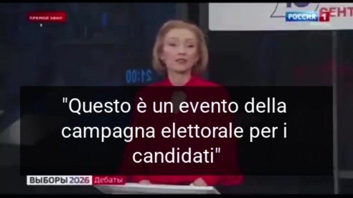 Russia, dibattito per le elezioni in tv: in studio nessun candidato