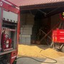 Dal Vercellese: a fuoco un essiccatoio, arrivano i Vigili del Fuoco Dal Vercellese: a fuoco un essiccatoio, arrivano i Vigili del Fuoco
