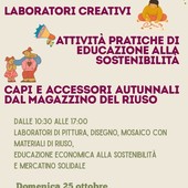 Festa d’autunno a Varallo, laboratori creativi e mercatino solidale con Eufemia