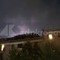 Tempesta di fulmini su Roma, le immagini del cielo illuminato a giorno