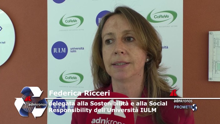 Sostenibilità: Ricceri (Iulm), 'insieme a CoReVe per affrontare nuove sfide'