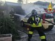 Principio di incendio ad un'auto, i Vigili del Fuoco evitano il peggio Principio di incendio ad un'auto, i Vigili del Fuoco evitano il peggio